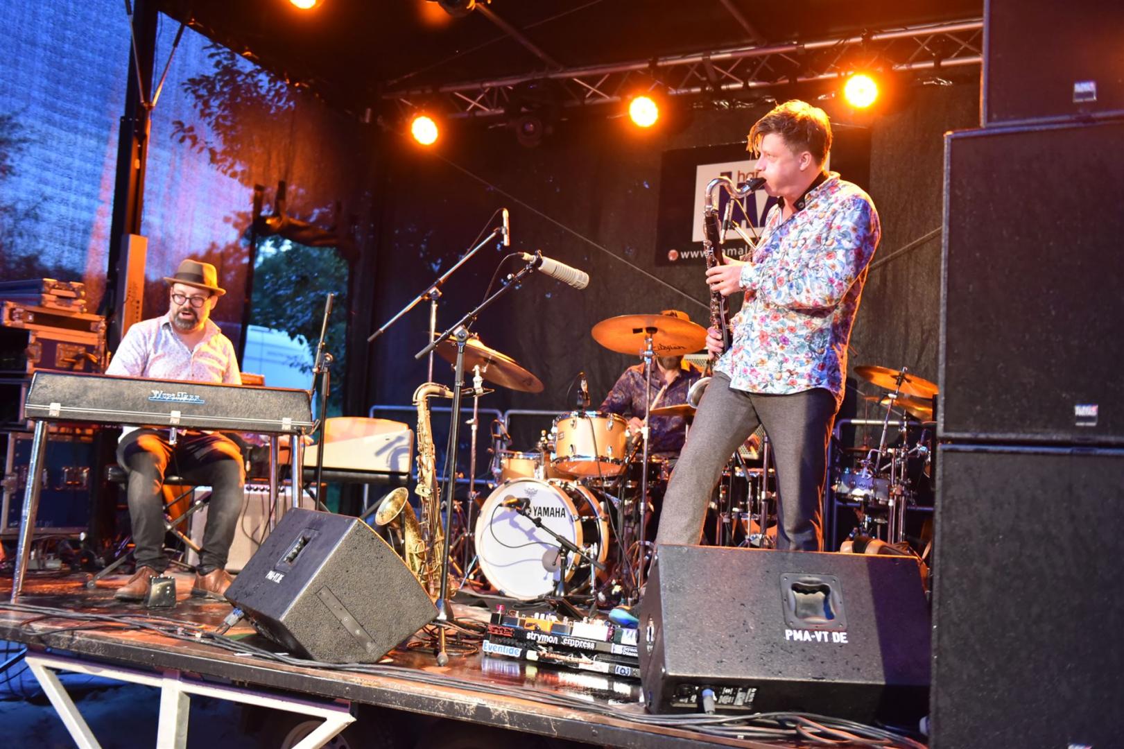 Matti Klein Soul Trio bei der Jazznacht am Vredener „Offshore-Berkel-Beach“ 2021bum-Cover